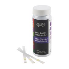 TEST STRIPS CHLORINE FREE AND TOTAL 0-10PPM