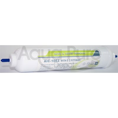 CART.1 / 4" QUICK CONNECT IN LINE 10" CARBON