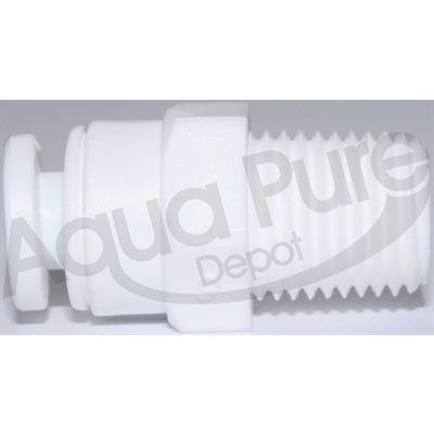 JG CONNECTOR MALE STRAIGTH 1 / 4T X 1 / 4NPT