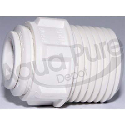 JG CONNECTOR MALE STRAIGTH 3 / 8T X 3 / 8NPT