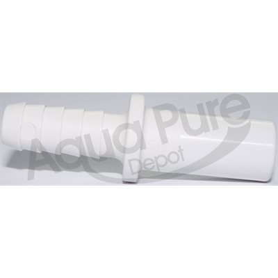 JG STEM BARB CONNECTOR 1 / 2 OD X STEM 3 / 8 BARB