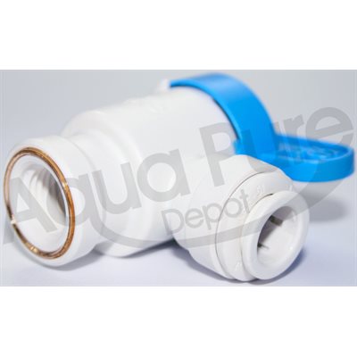 JG BALL VALVE TANK 3 / 8TX1 / 4 FNPT  BV-TANK-3 / 8-QC