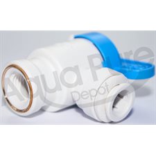 JG BALL VALVE TANK 3 / 8TX1 / 4 FNPT  BV-TANK-3 / 8-QC