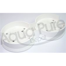 STAND DOUBLE WHITE FOR COUNTER TOP