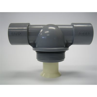 BOTTOM DRAIN PLUMBING FOR 2.5 CART. TANK