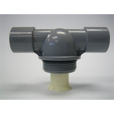 BOTTOM DRAIN PLUMBING FOR 2.5 CART. TANK