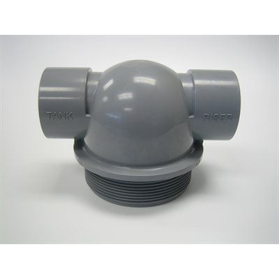 BOTTOM DRAIN PLUMBING FOR 4.5 CART. TANK