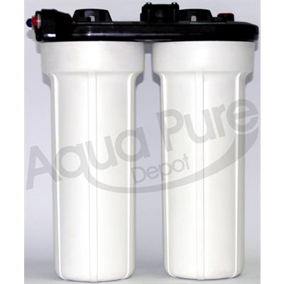 HOUSING 3 / 8 #10 SLIM WHITE / BLACK 2 HOUSING SYSTEM