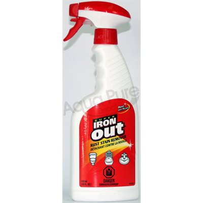 SUPER IRON OUT - LIQUID INSTANT RUST OUT - 16 OZ