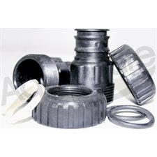 FITTING PKG 1-1 / 4" PVC MALE NPT FOR APD