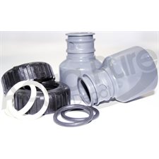FITTING PKG1-1 / 4 PVC SOL. FOR APD TWIN