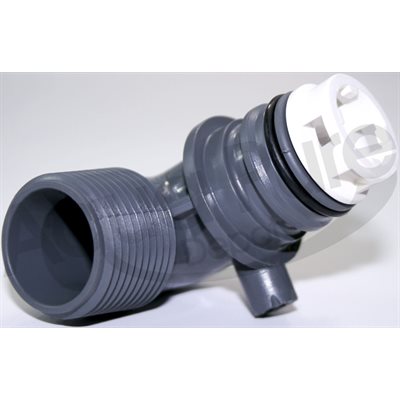 DRAIN ELBOW 3 / 4 ASSY (W / DLFC RETAINER) AND WITH SILENCER