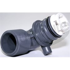 DRAIN ELBOW 3 / 4 ASSY (W / DLFC RETAINER) AND WITH SILENCER