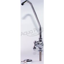 FAUCET  LONG REACH  CHROME UNIQUE QUARTER-TURN BRASS FAUCET