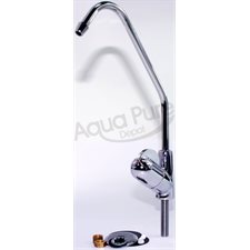 FAUCET  LONG REACH  CHROME QUATER TURN CERAMIC